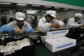 Továrna na elektroniku Foxconn.